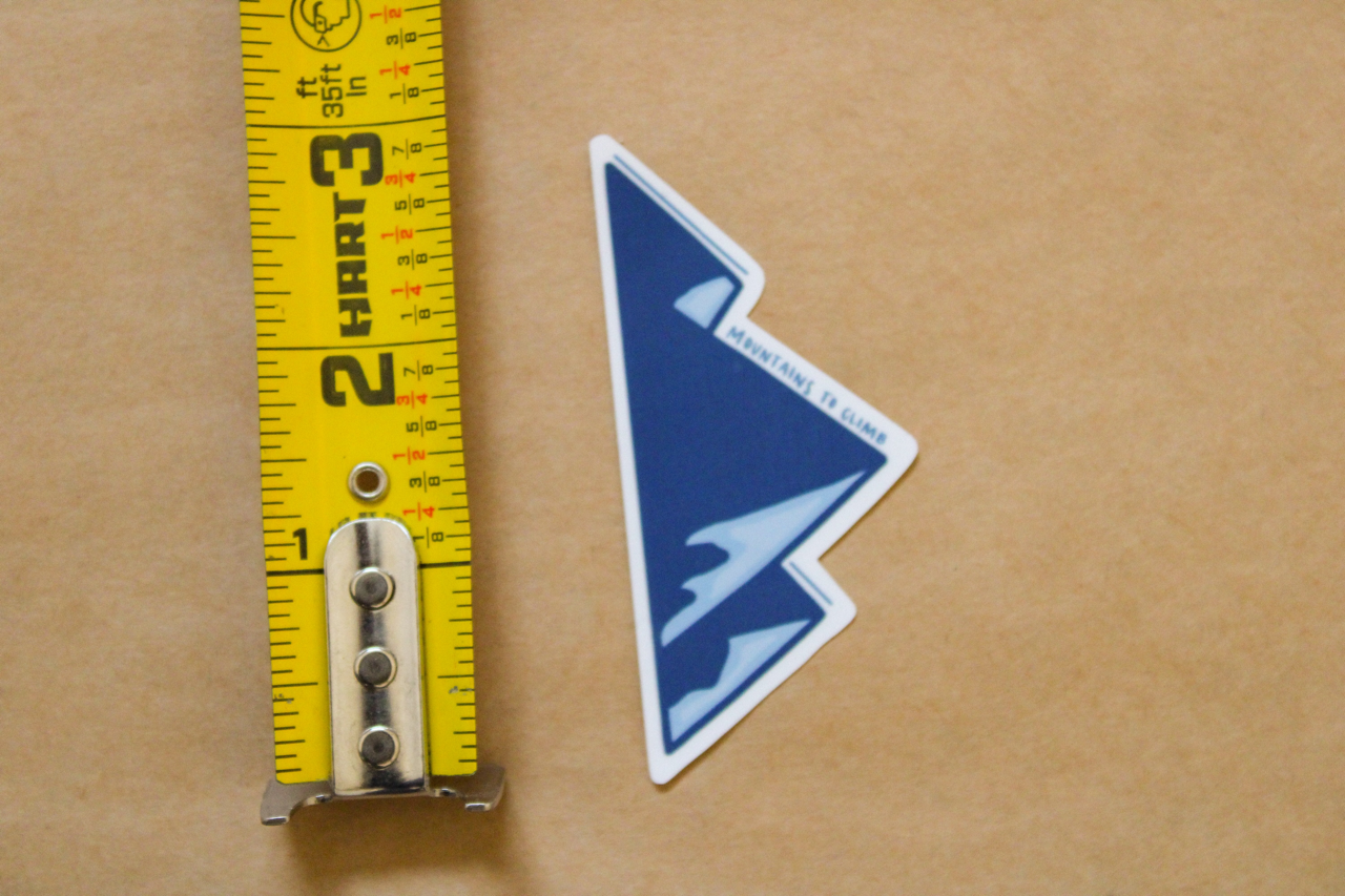 Mountains to Climb - Sunbeam Stickers
