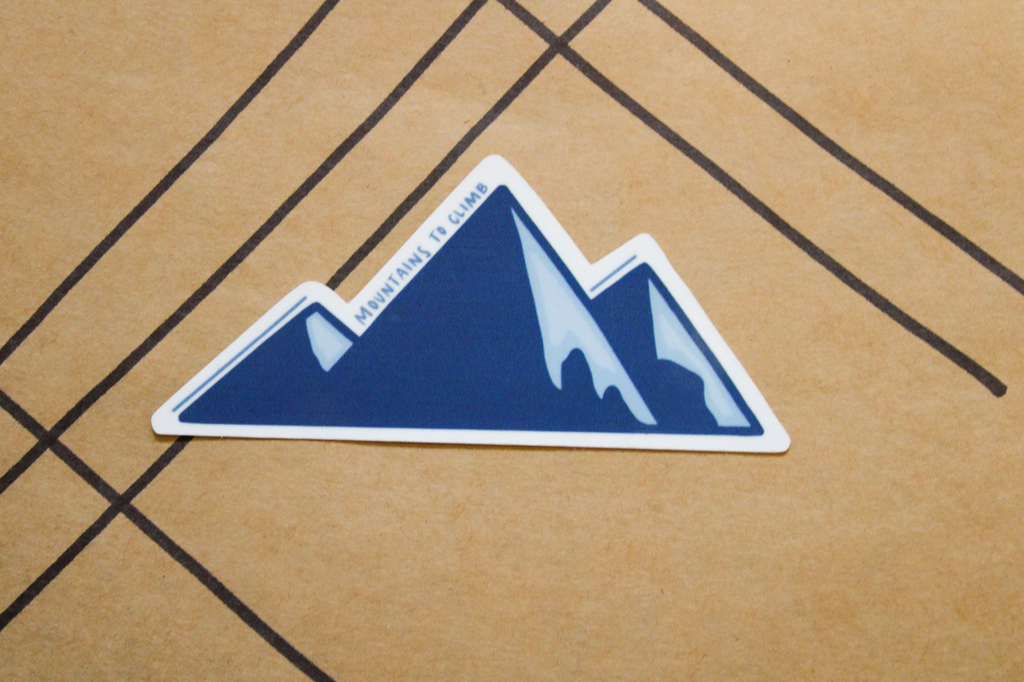 Mountains to Climb - Sunbeam Stickers