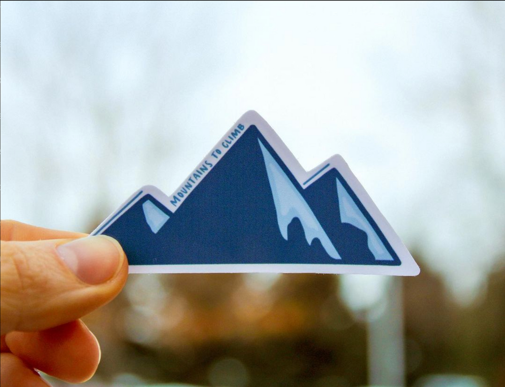 Mountains to Climb - Sunbeam Stickers