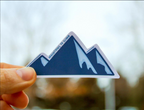 Mountains to Climb - Sunbeam Stickers
