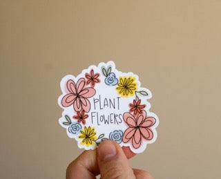 Plant Flowers - Sunbeam Stickers