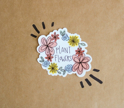 Plant Flowers - Sunbeam Stickers