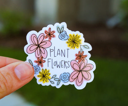 Plant Flowers - Sunbeam Stickers