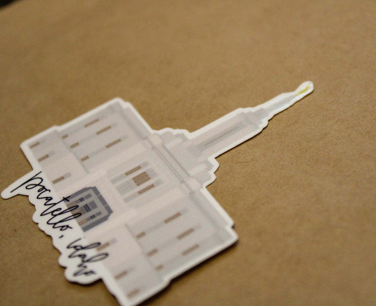 Pocatello, Idaho Temple - Sunbeam Stickers