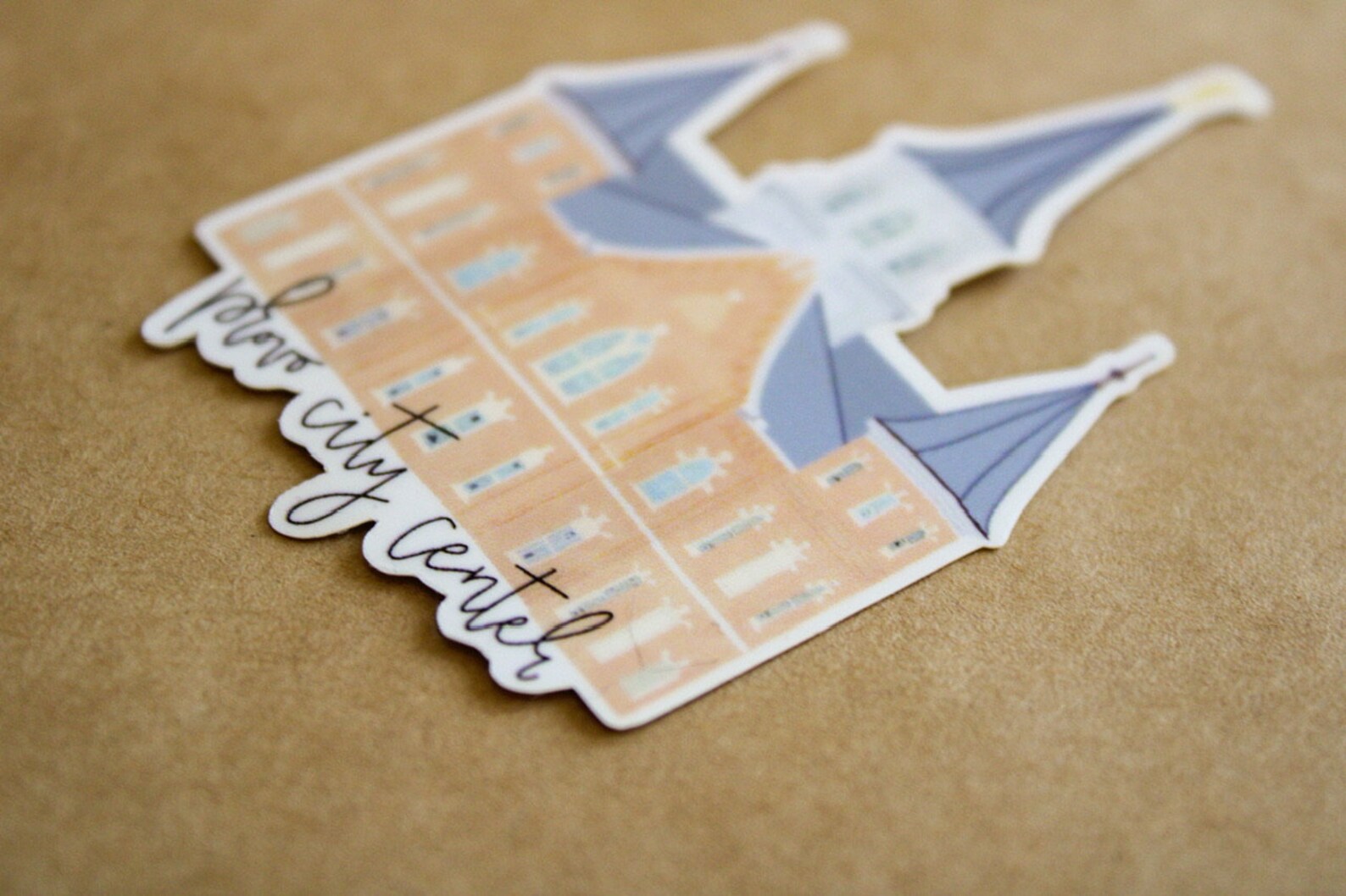 Provo City Center, Utah Temple - Sunbeam Stickers