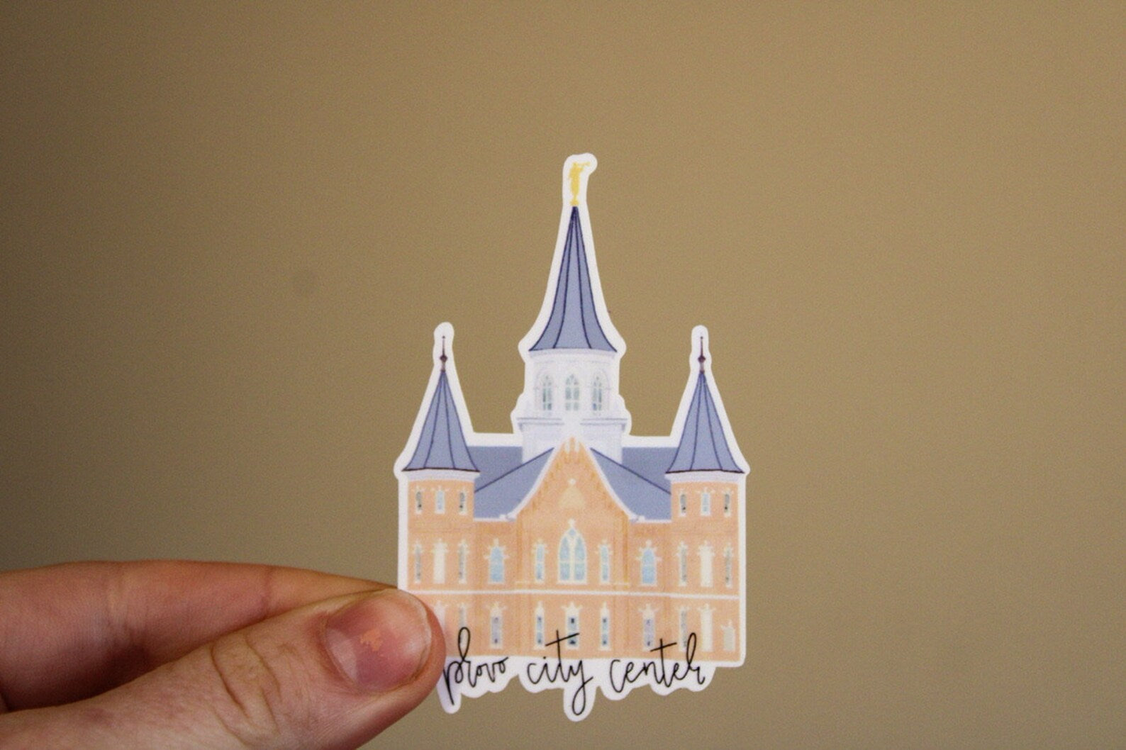Provo City Center, Utah Temple - Sunbeam Stickers