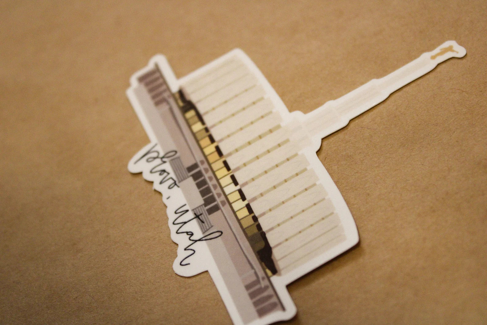 Provo, Utah Temple - Sunbeam Stickers