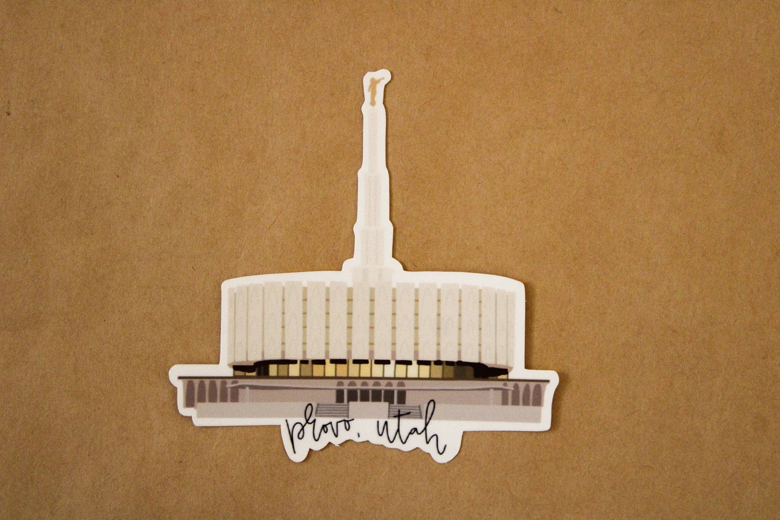 Provo, Utah Temple - Sunbeam Stickers