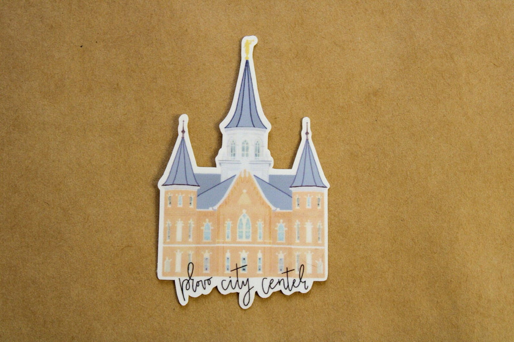 Provo City Center, Utah Temple - Sunbeam Stickers
