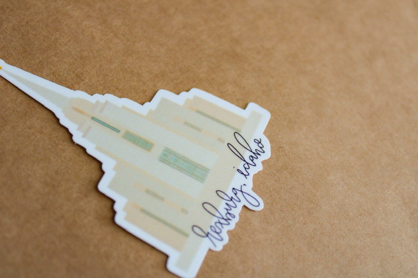 Rexburg, Idaho Temple - Sunbeam Stickers