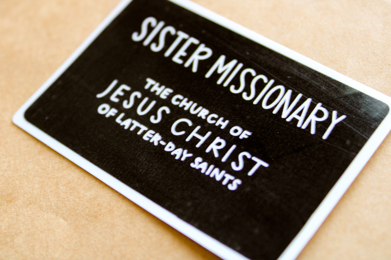 Future Missionary Tag Sticker