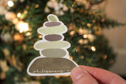Philippians 4:13 - I Can Do All Things Through Christ - Sunbeam Stickers