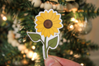 Philippians 4:13 - I Can Do All Things Through Christ (Sunflower) - Sunbeam Stickers
