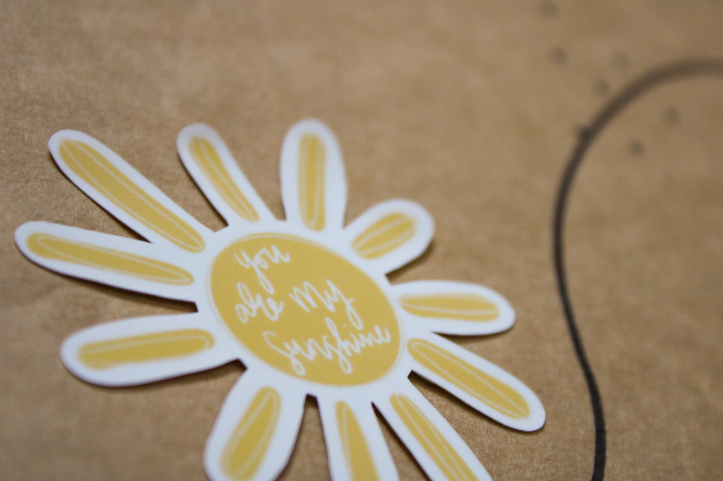 You are My Sunshine - Sunbeam Stickers