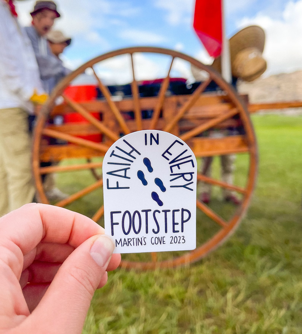 Faith in Every Footstep - Sunbeam Stickers