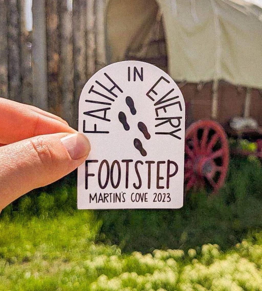 Faith in Every Footstep - Sunbeam Stickers